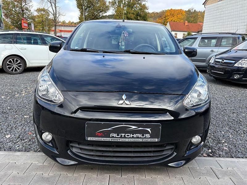 Gebraucht Mitsubishi Space Star 80 PS (58 kW) 2014 Schwarz Limousine