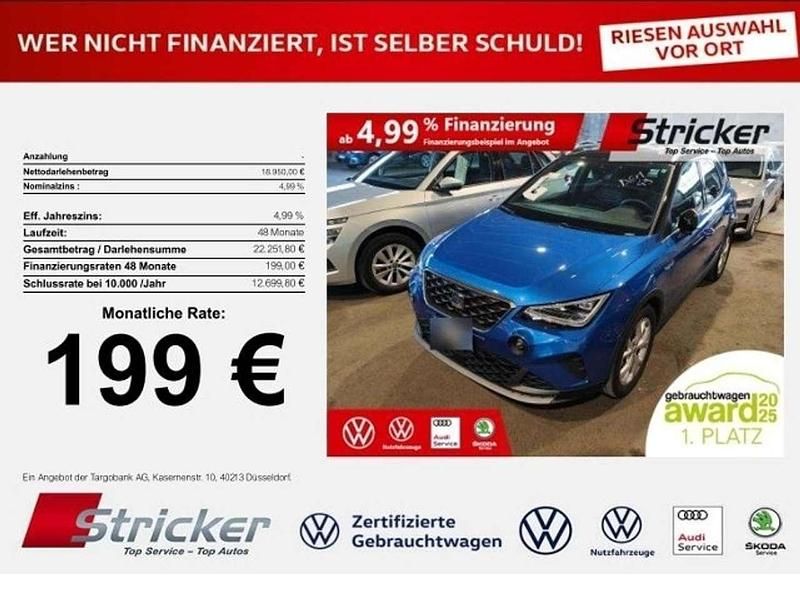 Gebraucht Seat Arona FR 116 PS (85 kW) 2025 Blau SUV