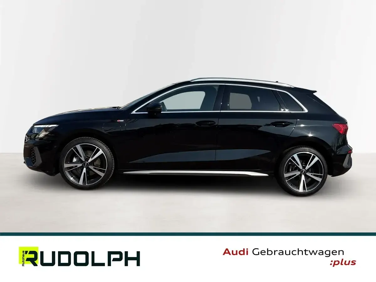 Gebraucht Audi A3 Sportback e-tron S-Line 204 PS (150 kW) 2022 Mythosschwarz metallic Kleinwagen