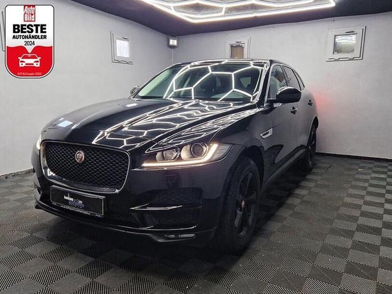 Schwarz Gebraucht 2017 Jaguar F-Pace Prestige SUV | 18.880 € (Fairer Preis) - Bild 1/4