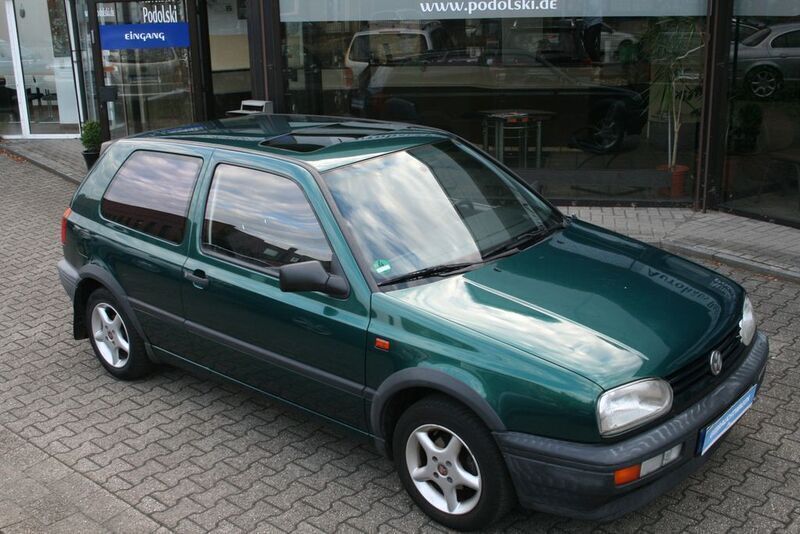 Gebraucht VW Golf III 60 PS (44 kW) 1995 Grün Limousine