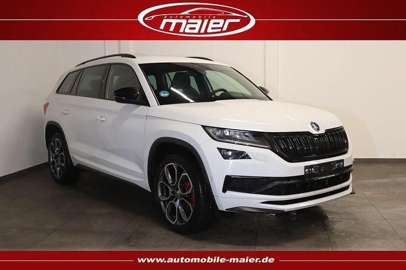 Weiß Gebraucht 2020 Skoda Kodiaq RS SUV | 29.900 € (Guter Preis) - Bild 1/4