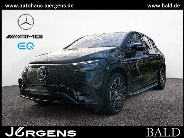 Metalliclack obsidianschwarz Gebraucht 2023 Mercedes EQE500 AMG SUV | 68.580 € (Fairer Preis) - Bild 1/4