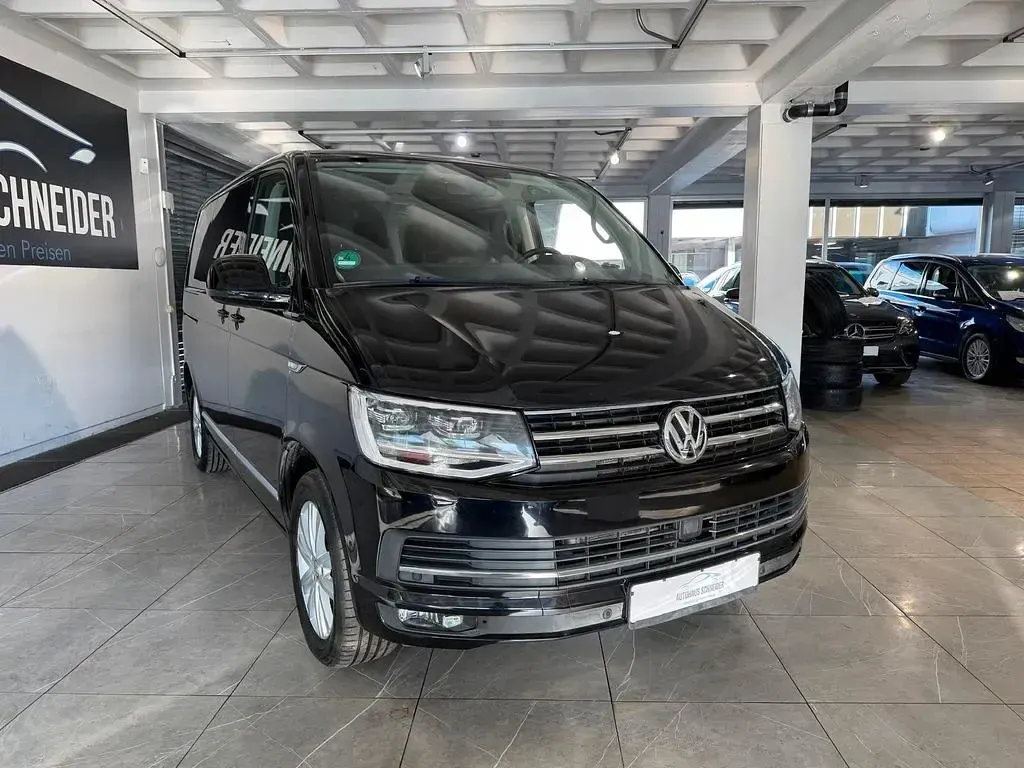 Używany VW T6 Highline 204 KM (150 kW) 2015 Czerwony Van