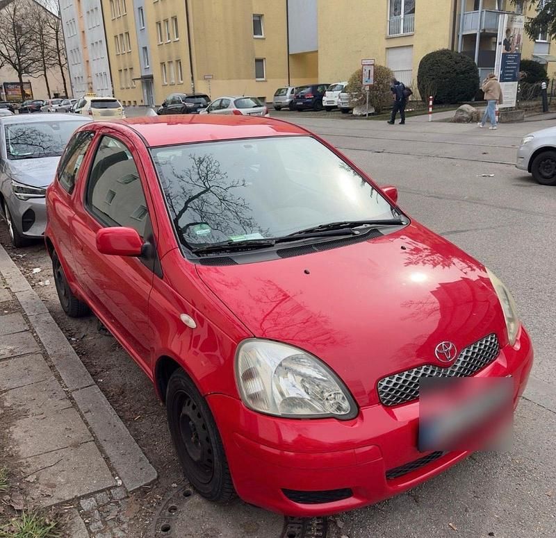 Gebraucht Toyota Yaris 2003 Rot Kleinwagen
