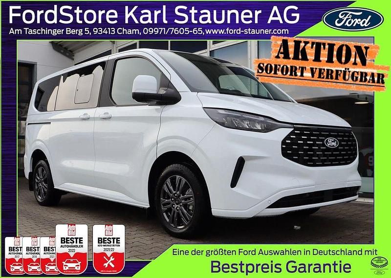 Frozen white Neu 2025 Ford Tourneo Custom Titanium Van | 55.980 € (Fairer Preis) - Bild 1/4