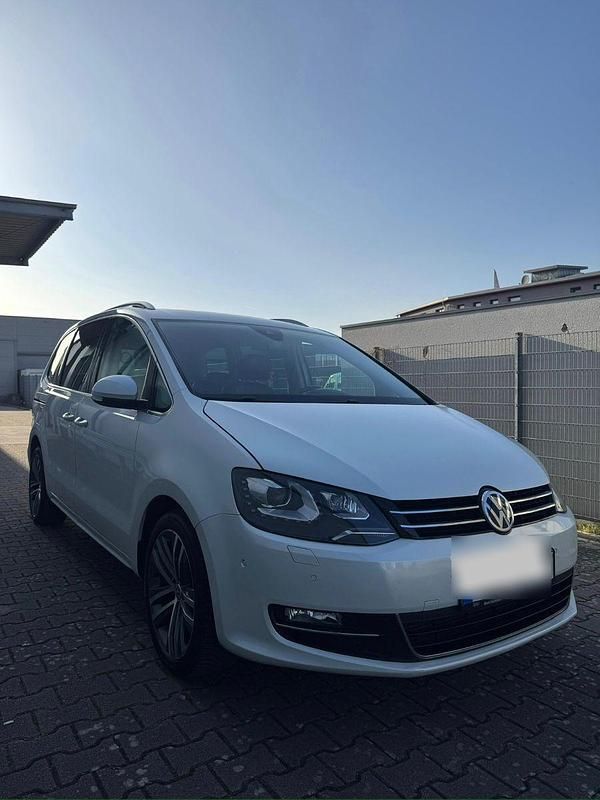 Gebraucht VW Sharan Highline 220 PS (161 kW) 2016 Weiß Van / Kleinbus