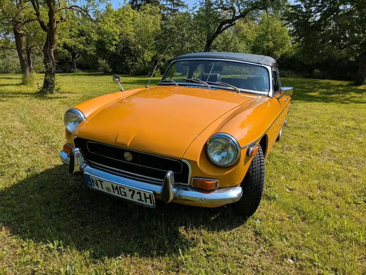 Gebraucht MG B 95 PS (69 kW) 1971 Gelb Cabrio