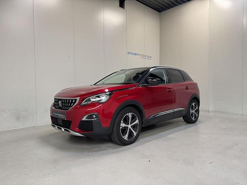 Rot Gebraucht 2019 Peugeot 3008 Limousine | 15.750 € (Fairer Preis) - Bild 1/4