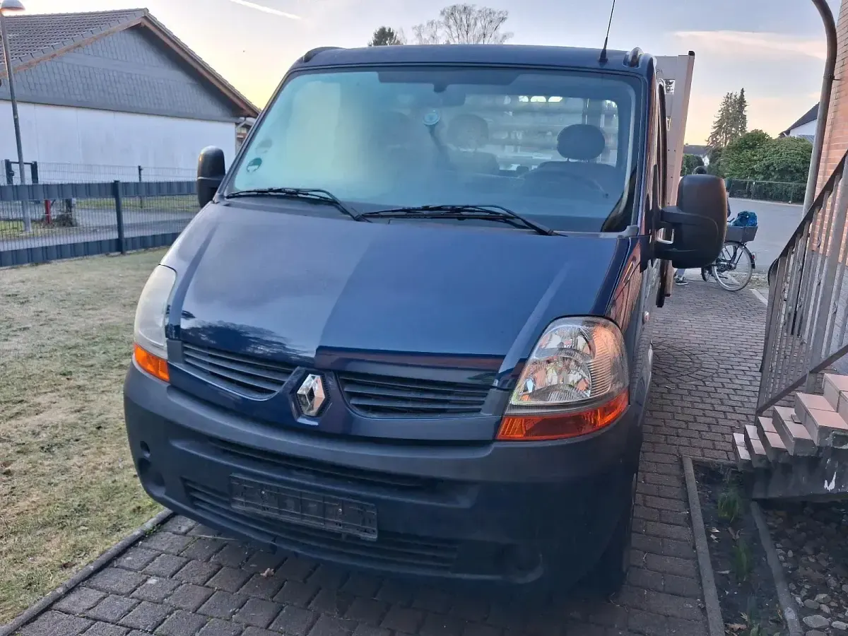 Gebraucht Renault Master 105 PS (77 kW) 2008 Blau Pickup