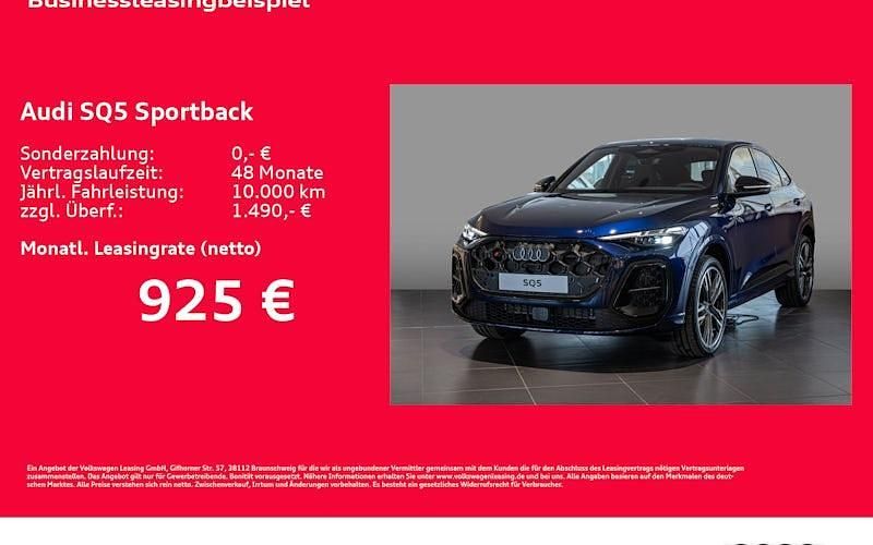 Neu Audi Q5 Sportback Ambiente 367 PS (269 kW) 2026 Blau SUV