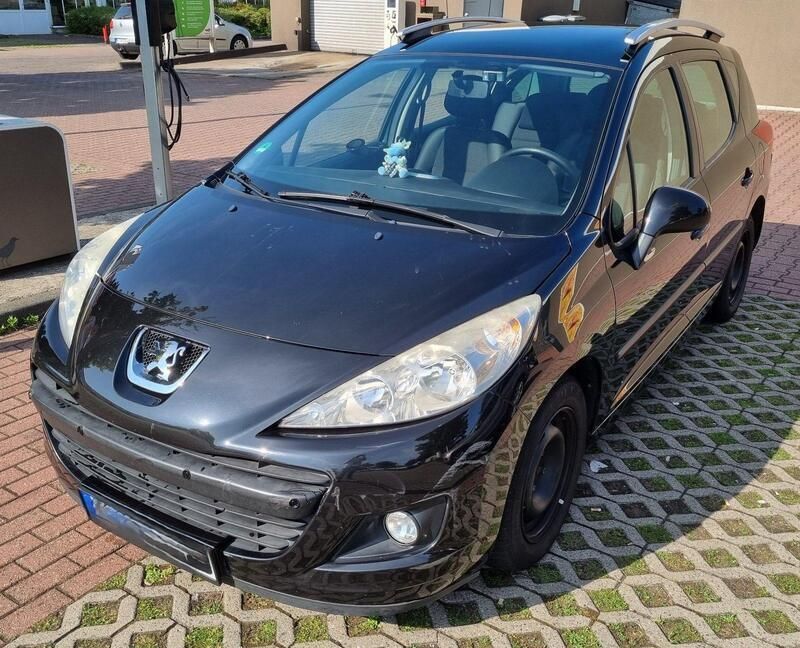 Schwarz Gebraucht 2009 Peugeot 207 Kombi | 1.750 € - Bild 1/4