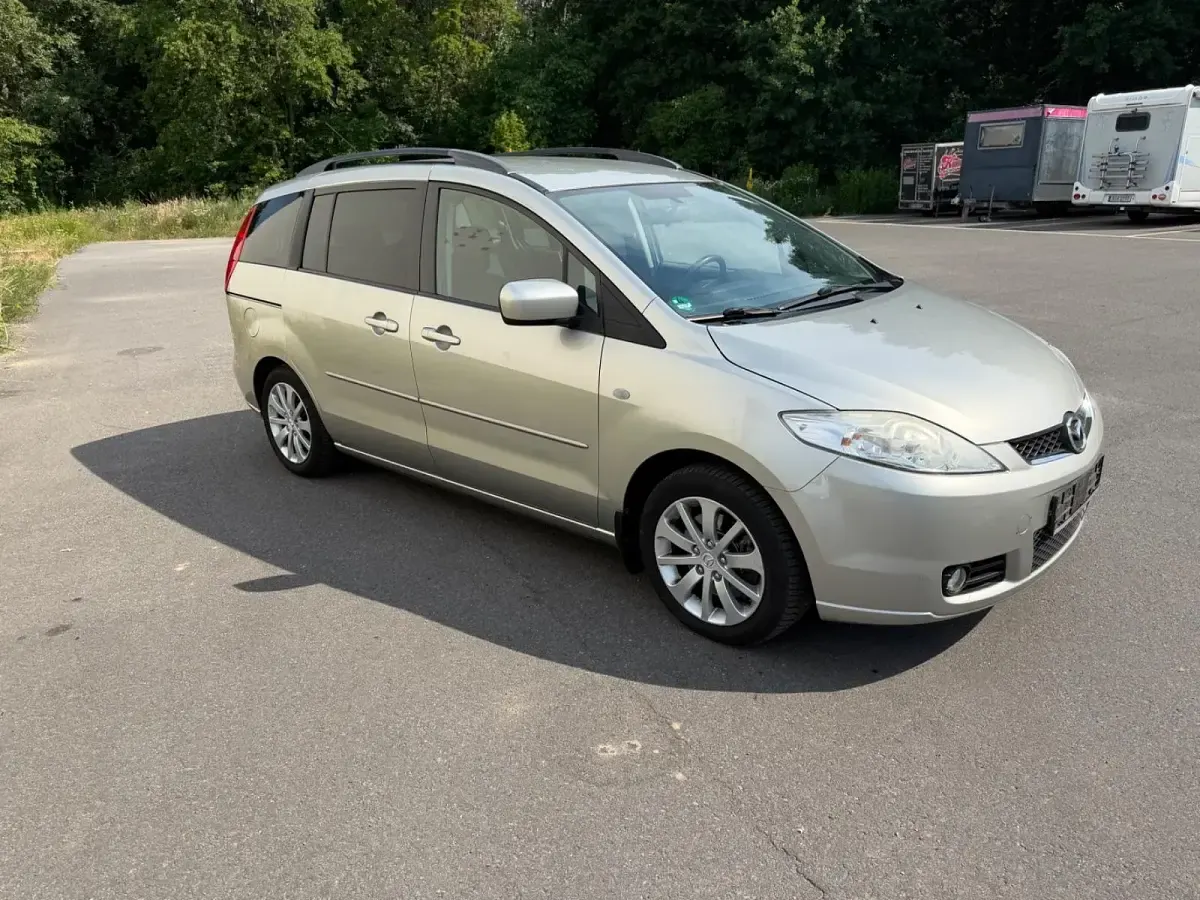 Gebraucht Mazda 5 115 PS (84 kW) 2007 Silber Van / Kleinbus