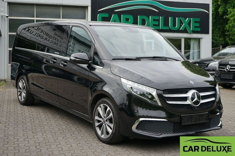 Schwarz Gebraucht 2022 Mercedes V300 Avantgarde Van / Kleinbus | 46.277 € (Etwas zu teuer) - Bild 1/4