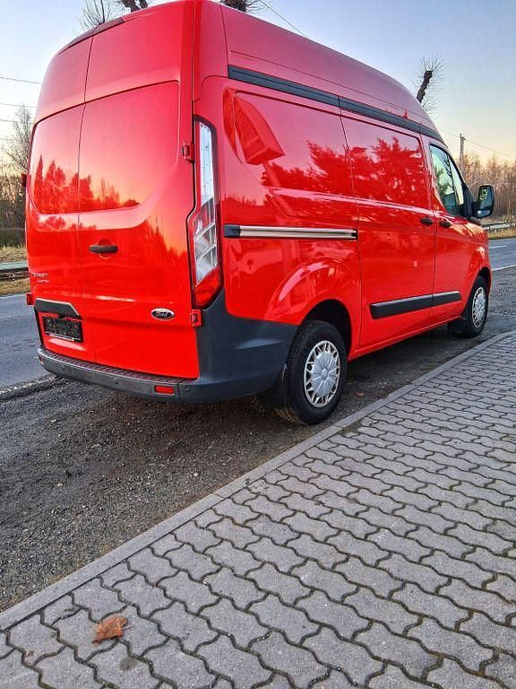 Gebraucht Ford Transit Custom Trend 155 PS (114 kW) 2014 Rot Van / Kleinbus