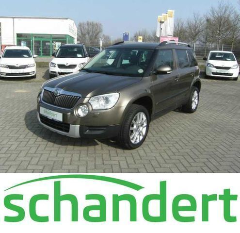 Braun metallic Gebraucht 2011 Skoda Yeti Experience SUV | 16.950 € - Bild 1/4