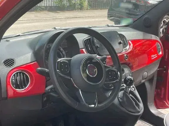 Gebraucht Fiat 500 Lounge 69 PS (50 kW) 2021 Rot Kleinwagen