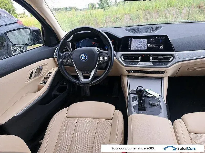 Gebraucht BMW 320e Sport Line 204 PS (150 kW) 2022 Schwarz Limousine