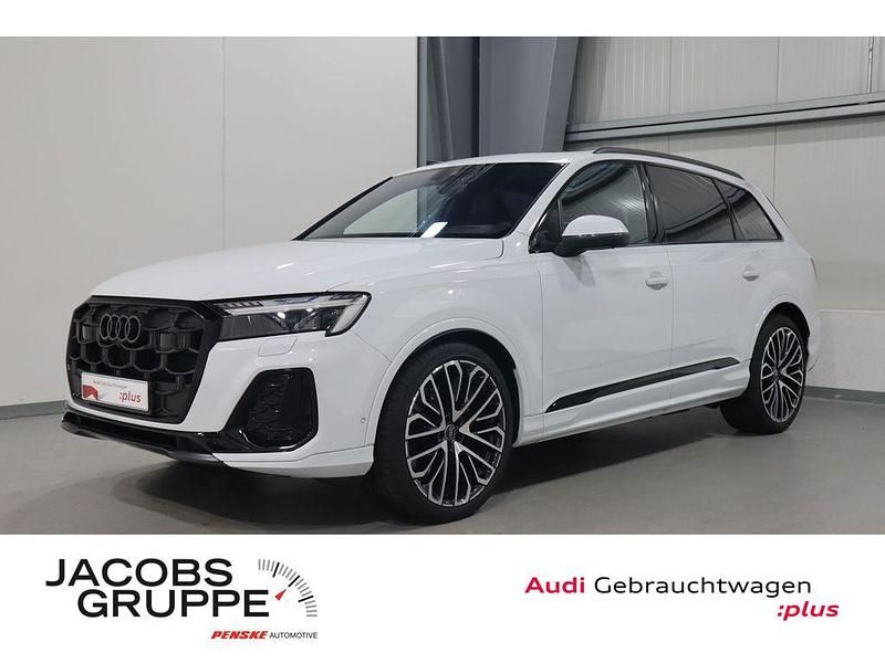 Gletscherweiß metallic Gebraucht 2025 Audi Q7 S-Line SUV | 94.920 € - Bild 1/4
