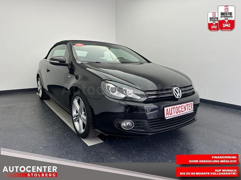 Gebraucht VW Golf Cabriolet Life 105 PS (77 kW) 2014 Silber Cabrio