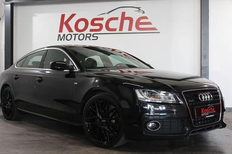 Phantomschwarz Gebraucht 2010 Audi A5 Sportback S-Line Limousine | 8.780 € (Fairer Preis) - Bild 1/4
