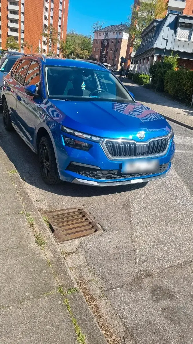Gebraucht Skoda Kamiq 110 PS (80 kW) 2022 Blau SUV