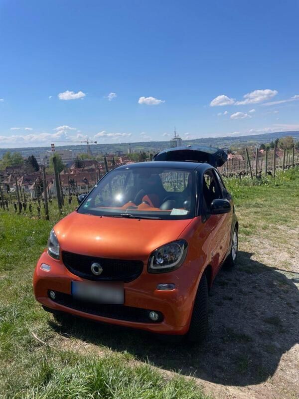 Orange Gebraucht 2015 Smart ForTwo Coupé Passion Coupé | 7.399 € (Fairer Preis) - Bild 1/4