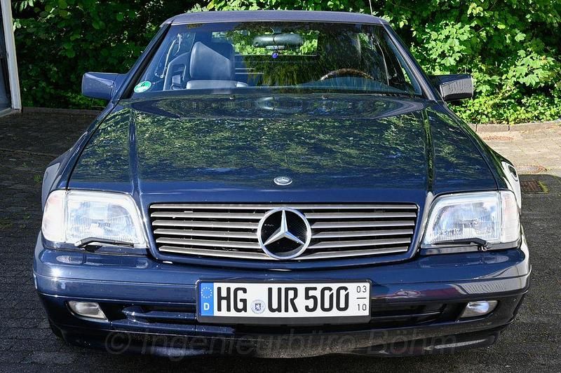 Gebraucht Mercedes SL500 320 PS (235 kW) 1995 Blau Cabrio
