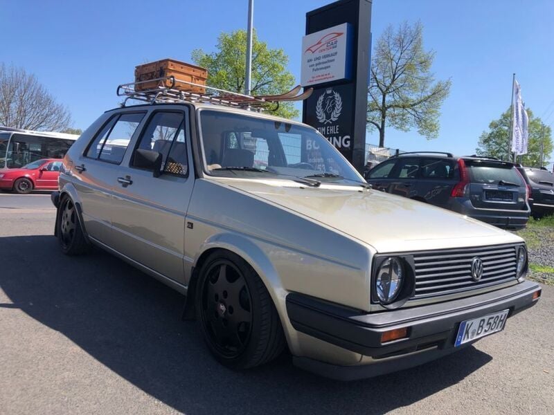 Gebraucht VW Golf II 75 PS (55 kW) 1986 Gold metallic Kleinwagen