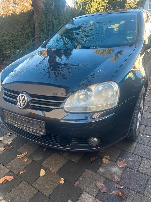 Schwarz Gebraucht 2006 VW Golf V Goal Kleinwagen | 1.990 € (Superpreis) - Bild 1/4