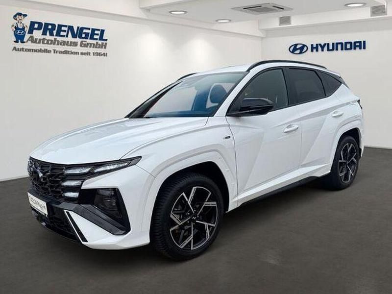 Weiß Gebraucht 2024 Hyundai Tucson N Line SUV | 37.650 € (Superpreis) - Bild 1/4