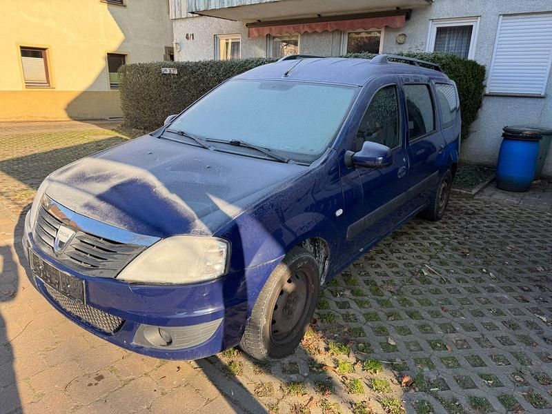 Blau Gebraucht 2009 Dacia Logan MCV Lauréate Kombi | 1.550 € (Superpreis) - Bild 1/4