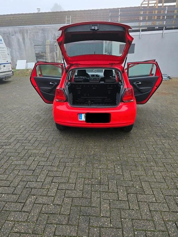 Gebraucht VW Polo 2010 Rot Kleinwagen