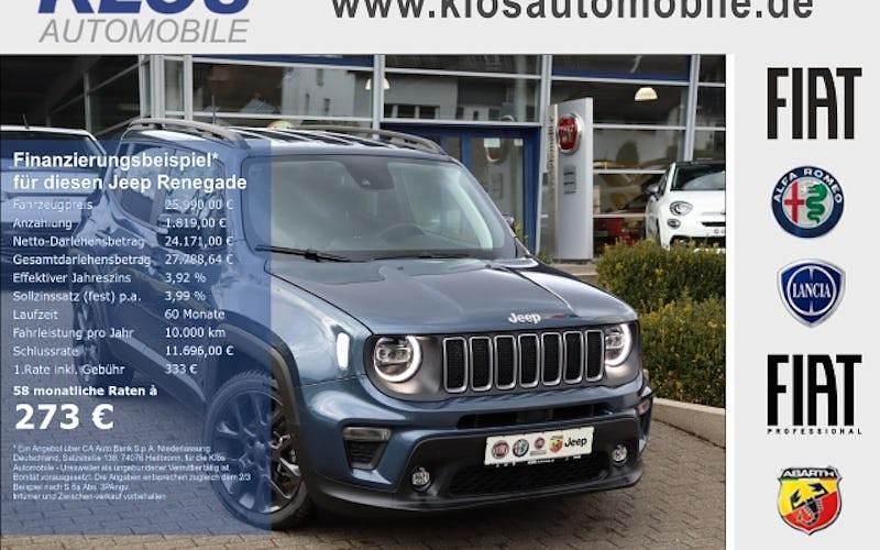 Blau Gebraucht 2024 Jeep Renegade SUV | 25.990 € (Fairer Preis) - Bild 1/4