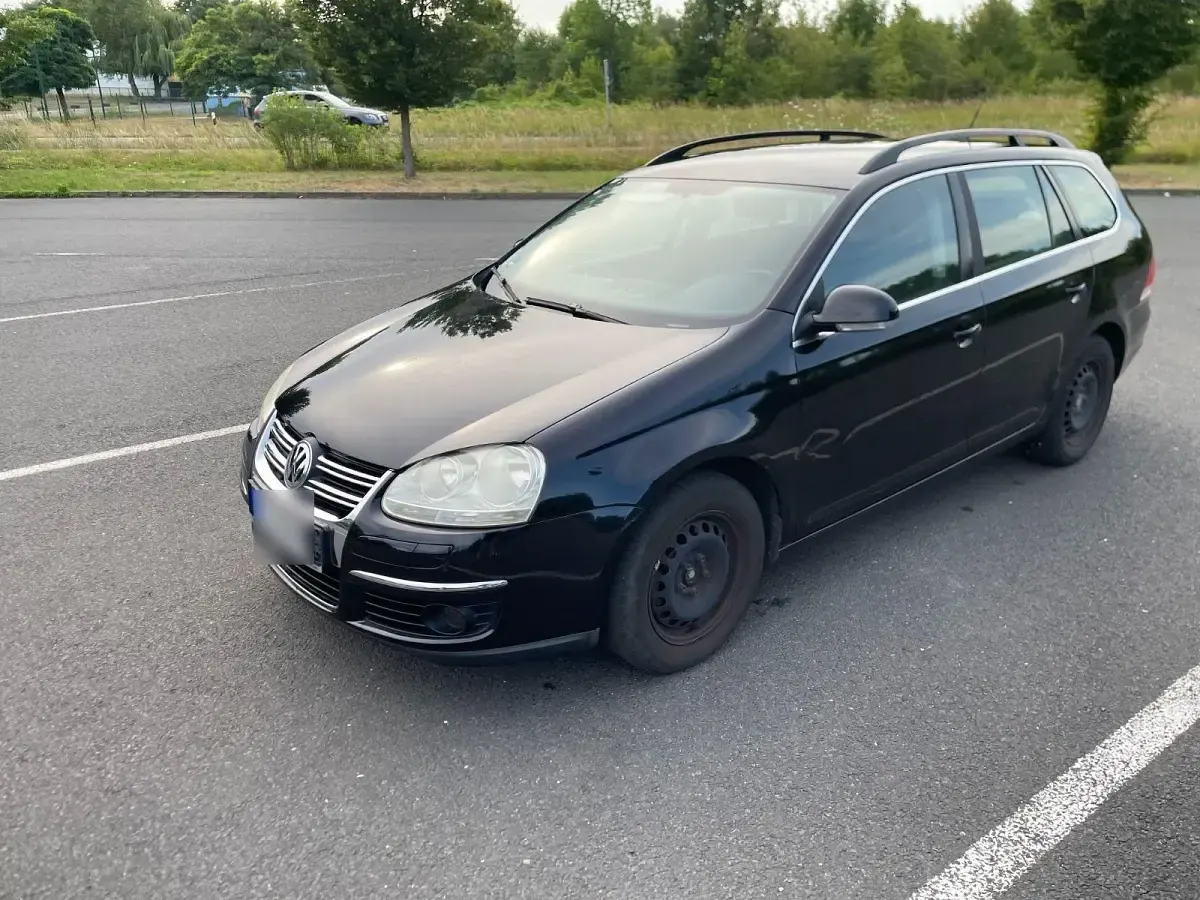 Gebraucht VW Golf V 102 PS (75 kW) 2007 Schwarz Kombi