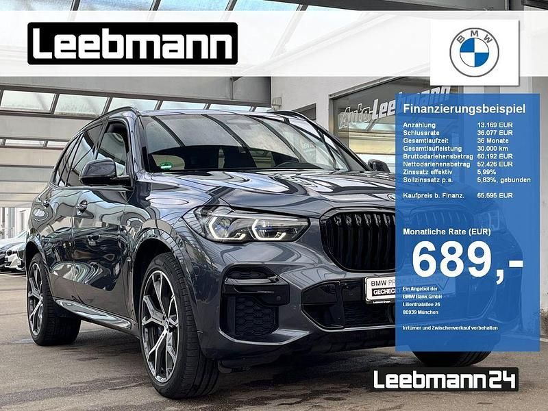 Grau Gebraucht 2022 BMW X5 M Sport SUV | 65.595 € (Etwas zu teuer) - Bild 1/4