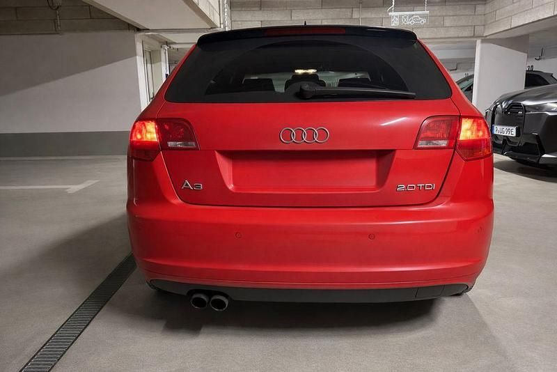 Gebraucht Audi A3 S-Line 170 PS (125 kW) 2008 Rot Kleinwagen