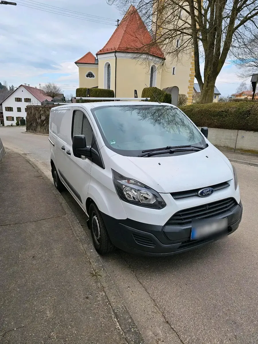 Gebraucht Ford Transit Custom 102 PS (75 kW) 2013 Weiß Van / Kleinbus