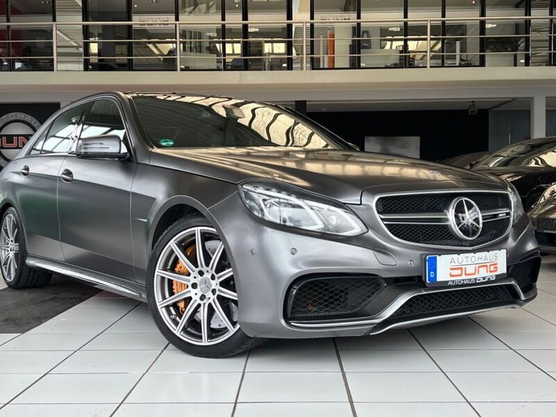 Iridiumsilber metalliclack Gebraucht 2015 Mercedes E63 AMG AMG Limousine | 39.990 € (Superpreis) - Bild 1/4