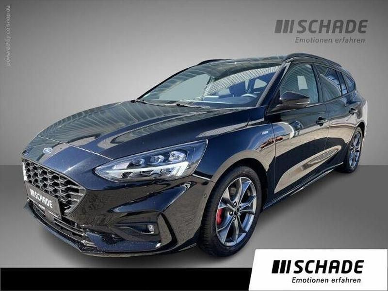 Schwarz Gebraucht 2021 Ford Focus ST-Line X Limousine | 16.950 € (Guter Preis) - Bild 1/4