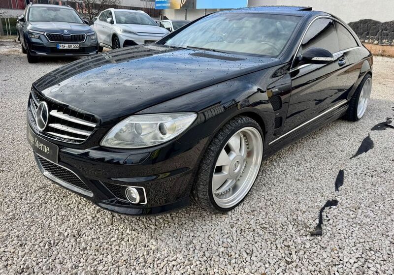 Schwarz Gebraucht 2008 Mercedes 500 Coupé | 19.999 € - Bild 1/4