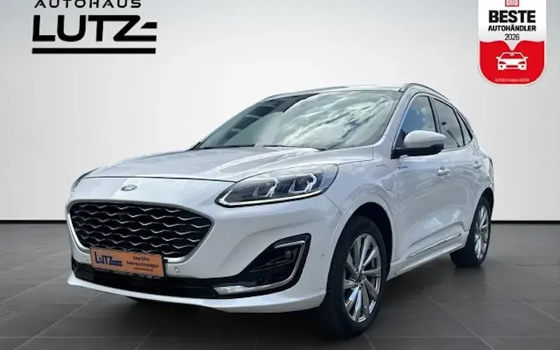 Gebraucht Ford Kuga Vignale 224 PS (164 kW) 2022 Arktisweiß (metallic) SUV