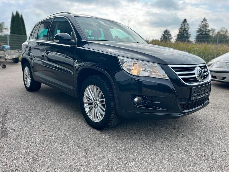 Schwarz Gebraucht 2009 VW Tiguan SUV | 3.900 € (Superpreis) - Bild 1/4