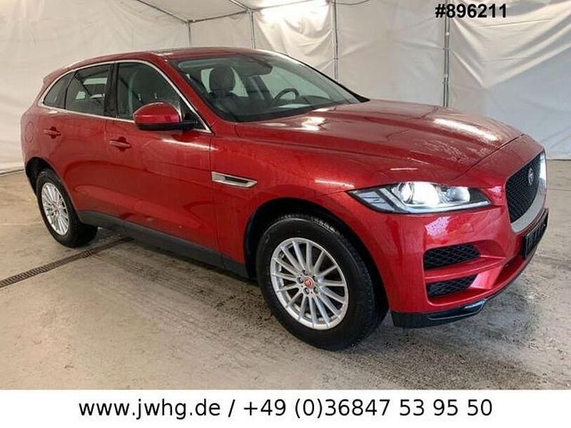 Red metallic Gebraucht 2019 Jaguar F-Pace Prestige SUV | 22.950 € - Bild 1/4