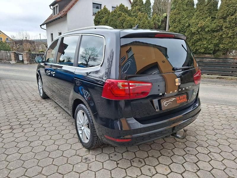 Gebraucht Seat Alhambra Style 140 PS (102 kW) 2012 Schwarz Van / Kleinbus