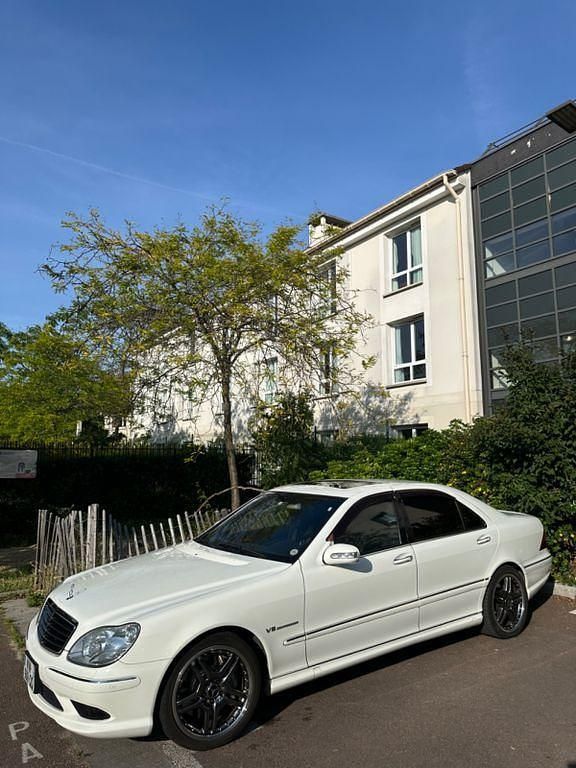 Weiß Gebraucht 2004 Mercedes S55 AMG AMG Limousine | 18.900 € - Bild 1/4
