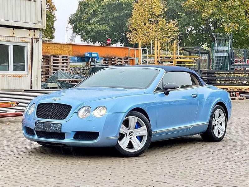 Silverlake blue Gebraucht 2008 Bentley Continental GT Convertible Cabrio | 24.999 € - Bild 1/4