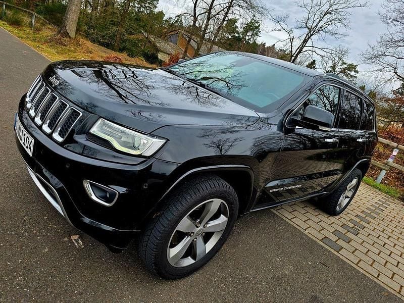 Schwarz Gebraucht 2015 Jeep Grand Cherokee Overland SUV | 18.699 € (Guter Preis) - Bild 1/4