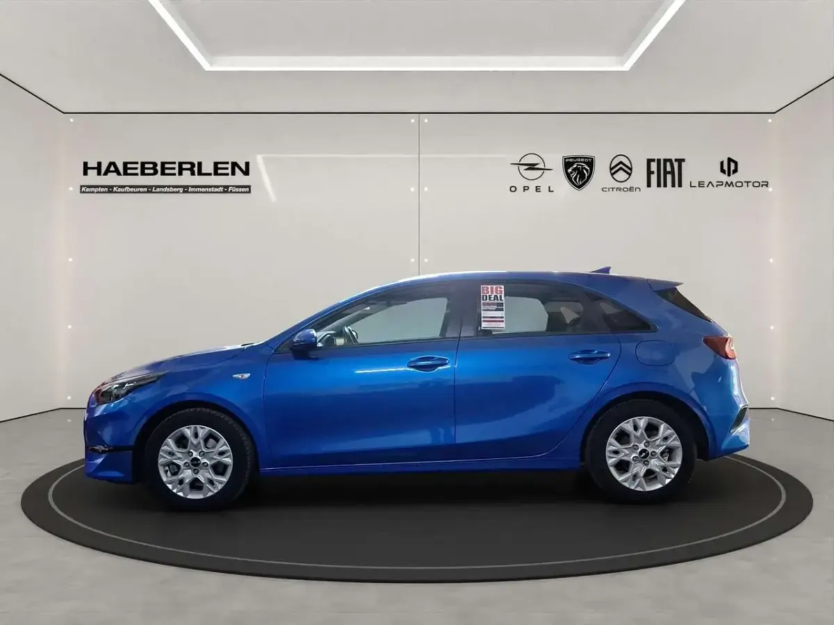 Gebraucht Kia Ceed Edition 7 101 PS (74 kW) 2022 Blau Kleinwagen