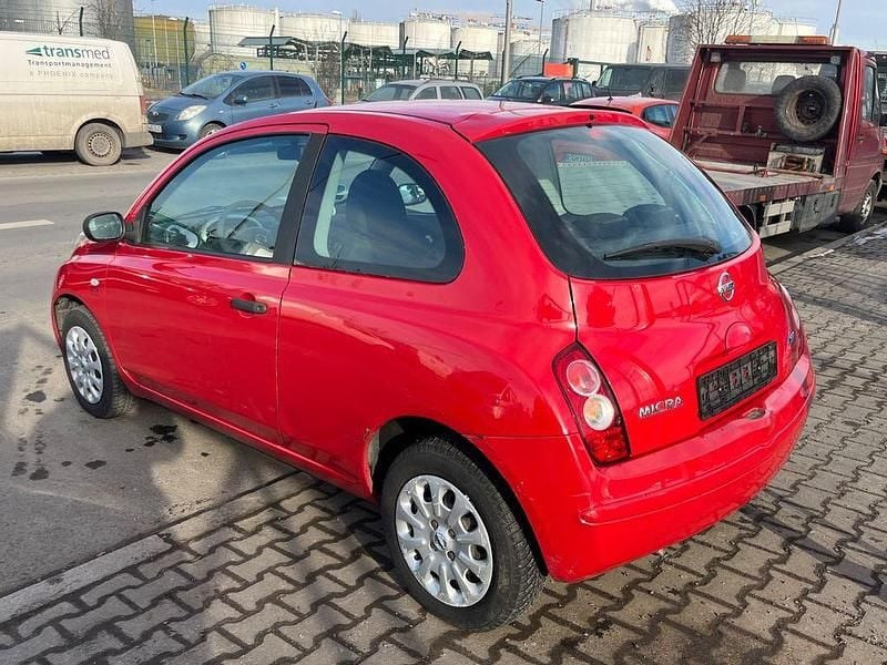 Gebraucht Nissan Micra Visia 65 PS (47 kW) 2009 Rot Kleinwagen